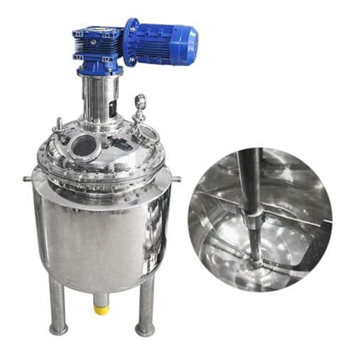 Mixing Tank With Agitator
