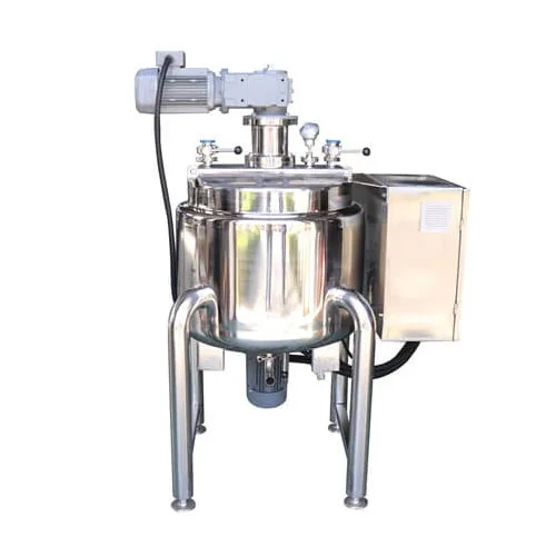Mixing Tank With Bottom Entry Homogenizer